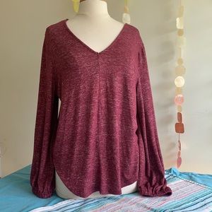 Bobeau long sleeve shirt NWOT sz XL